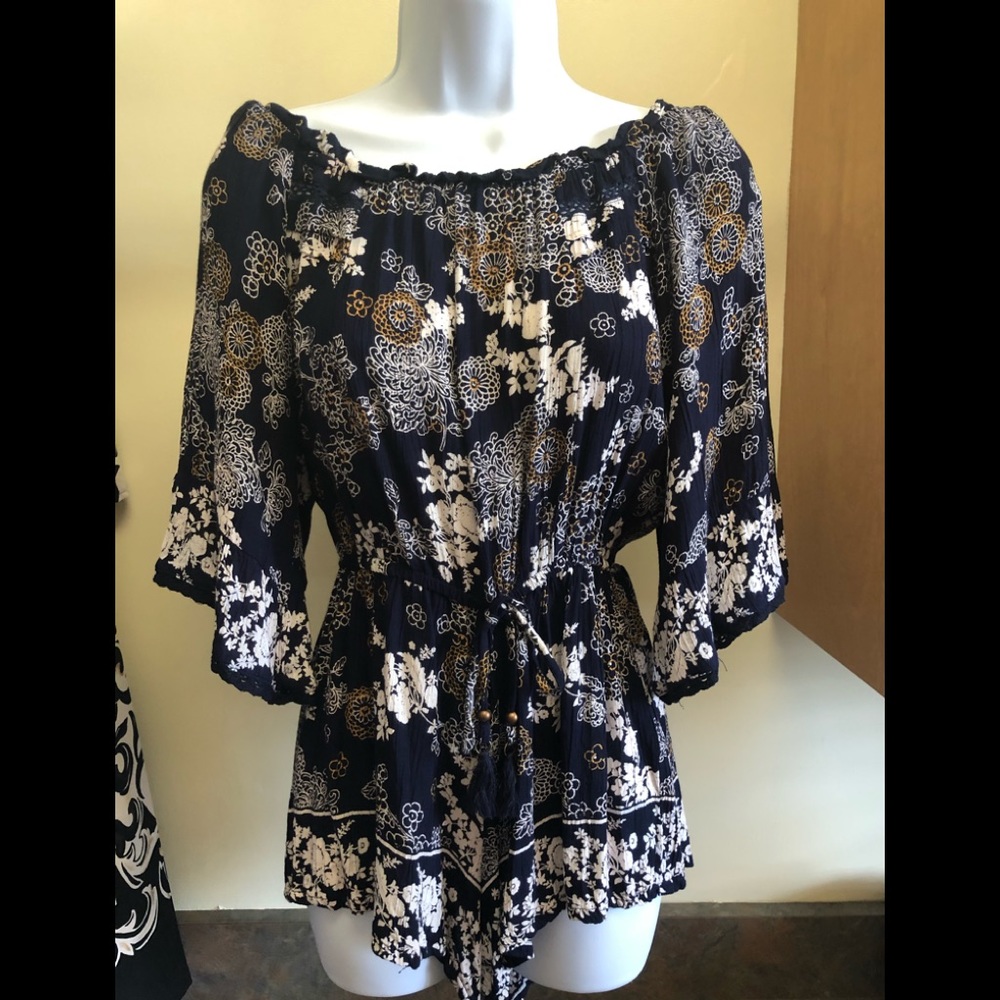 Angie rayon OTS romper